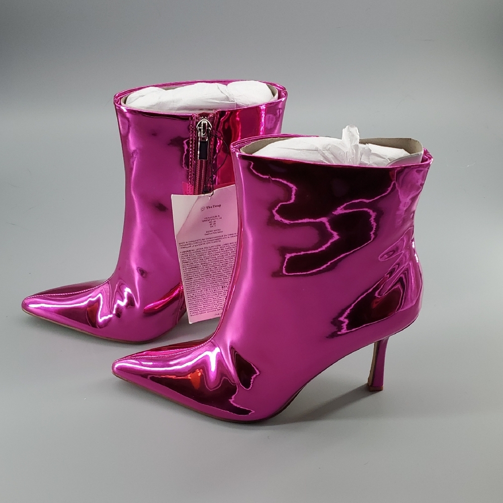 New Metallic Heeled Boots